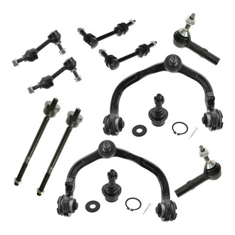 TRQ® - Front and Rear Control Arm and Suspension Kit
