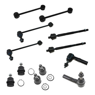 TRQ® - Front and Rear Ball Joint and Suspension Kit