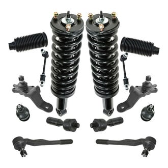 TRQ® - Front and Rear Shock Absorber and Suspension Kit