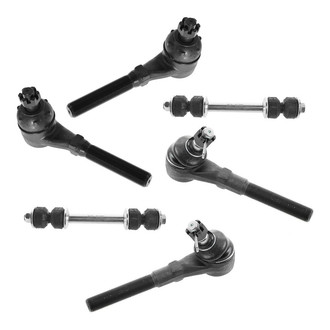 TRQ® - Front Steering Tie Rods and Suspension Kit