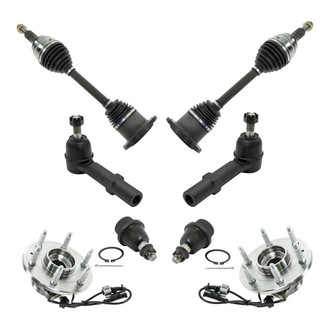 TRQ® - Front Axle Shaft and Suspension Kit