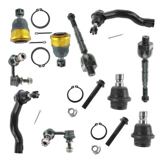 TRQ® - Front Ball Joint and Suspension Kit