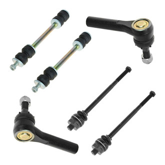 TRQ® - Front Steering Tie Rods and Suspension Kit