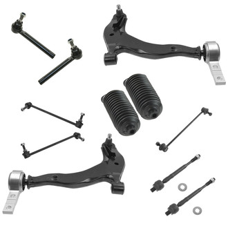 TRQ® - Front and Rear Control Arm and Suspension Kit