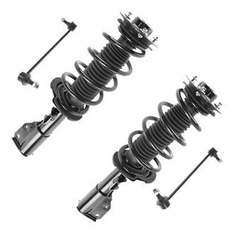 TRQ® - Front Shock Absorber and Suspension Kit