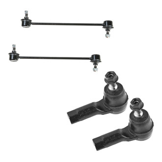 TRQ® - Front Steering Tie Rods and Suspension Kit