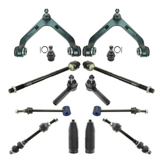 TRQ® - Front and Rear Control Arm and Suspension Kit