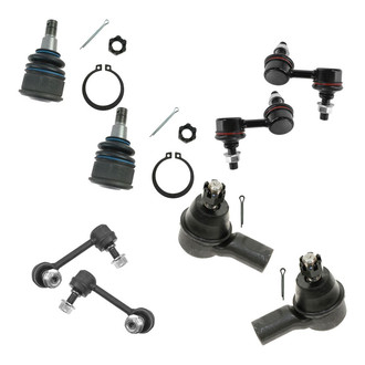 TRQ® - Front and Rear Ball Joint and Suspension Kit