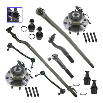 TRQ® - Front Ball Joint and Suspension Kit