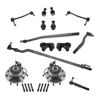 TRQ® - Front Ball Joint and Suspension Kit