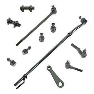 TRQ® - Front Pitman Arm & Suspension Kit