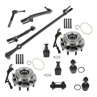 TRQ® - Front Drag Link and Suspension Kit