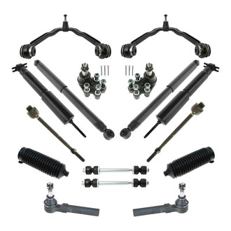 TRQ® - Front and Rear Shock Absorber and Suspension Kit