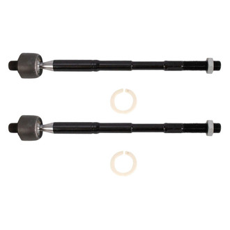 TRQ® - Front Driver and Passenger Side Inner Steering Tie Rod End Kit