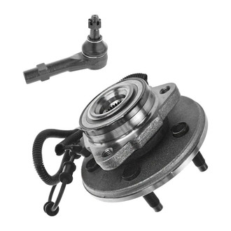 TRQ® - Front Steering Tie Rod Assembly