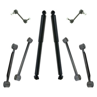 TRQ® - Rear Shock Absorber and Suspension Kit