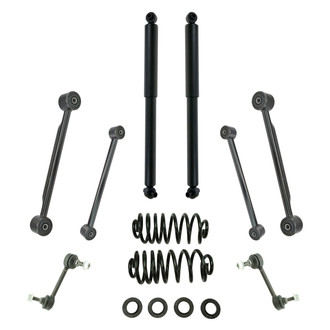 TRQ® - Rear Shock Absorber and Suspension Kit