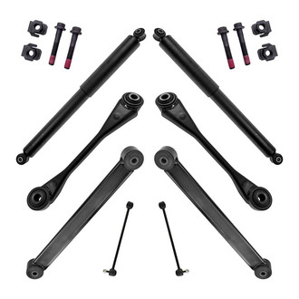 TRQ® - Rear Shock Absorber and Suspension Kit