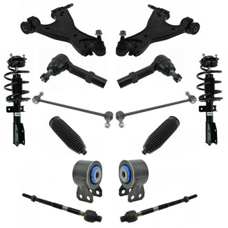 TRQ® - Front Shock Absorber and Suspension Kit
