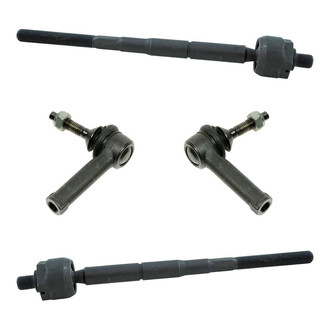 TRQ® - Front Steering Tie Rod End Kit