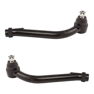TRQ® - Front Driver and Passenger Side Outer Steering Tie Rod End Kit