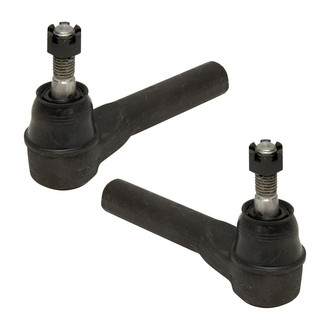 TRQ® - Front Driver and Passenger Side Outer Steering Tie Rod End Kit