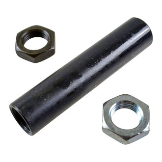 TRQ® - Front Driver Side Tie Rod End Adjusting Sleeve