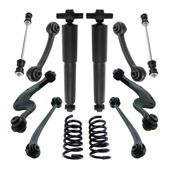 TRQ® - Rear Shock Absorber and Suspension Kit
