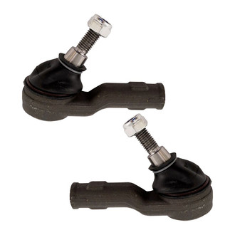 TRQ® - Front Driver and Passenger Side Outer Steering Tie Rod End Kit
