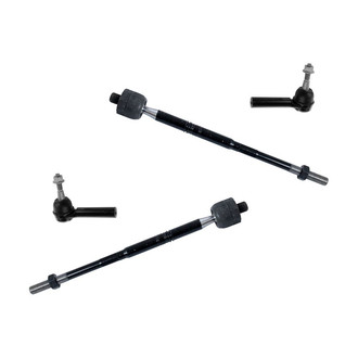 TRQ® - Front Driver and Passenger Side Steering Tie Rod End Kit