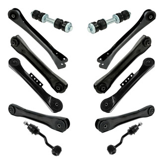 TRQ® - Front and Rear Control Arm and Suspension Kit