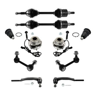 TRQ® - Front Axle Shaft and Suspension Kit