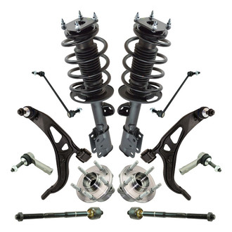 TRQ® - Front Shock Absorber and Suspension Kit