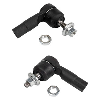 TRQ® - Front Driver and Passenger Side Outer Steering Tie Rod End Kit