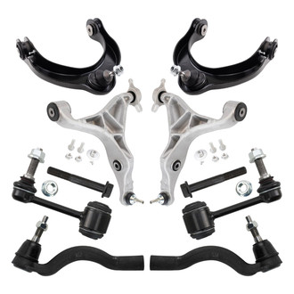 TRQ® - Front Driver and Passenger Side Ball Joint and Suspension Kit