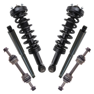 TRQ® - Front and Rear Shock Absorber and Suspension Kit