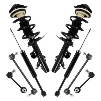 TRQ® - Front and Rear Strut and Suspension Kit