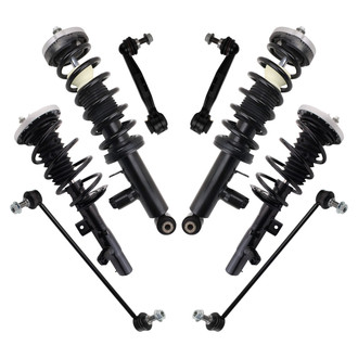 TRQ® - Front and Rear Strut and Suspension Kit