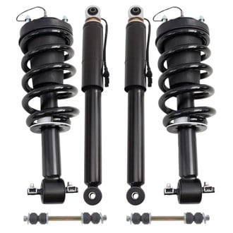 TRQ® - Front and Rear Shock Absorber and Suspension Kit