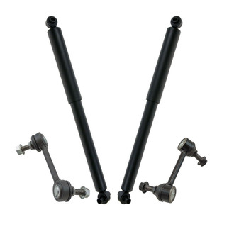 TRQ® - Rear Shock Absorber and Suspension Kit