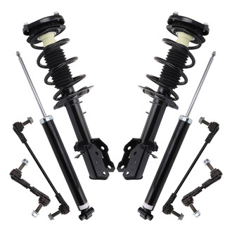 TRQ® - Front and Rear Strut and Suspension Kit
