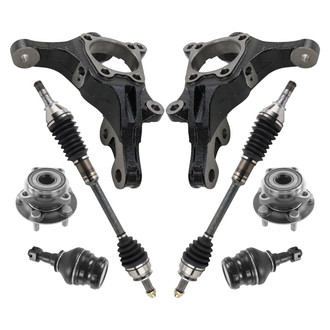 TRQ® - Front Axle Shaft and Suspension Kit