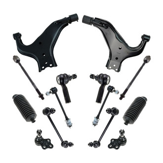 TRQ® - Front and Rear Shock Absorber and Suspension Kit