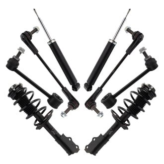 TRQ® - Front and Rear Shock Absorber and Suspension Kit