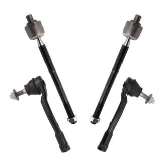 TRQ® - Front Inner and Outer Steering Tie Rod End Kit