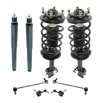 TRQ® - Front and Rear Shock Absorber and Suspension Kit