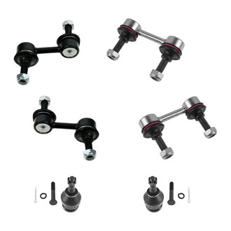 TRQ® - Front and Rear Ball Joint and Suspension Kit