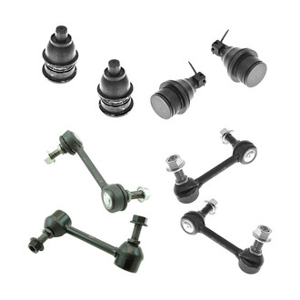 TRQ® - Front and Rear Ball Joint and Suspension Kit