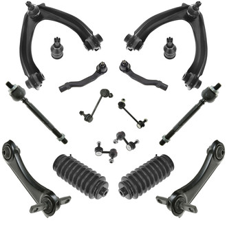 TRQ® - Front and Rear Control Arm and Suspension Kit