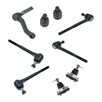 TRQ® - Front Steering Tie Rods and Suspension Kit